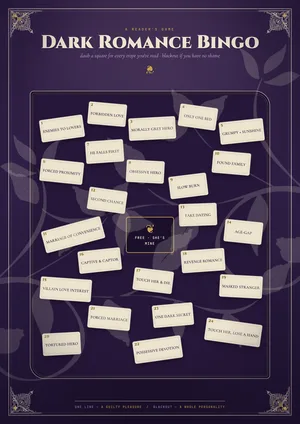 Dark Romance Bingo